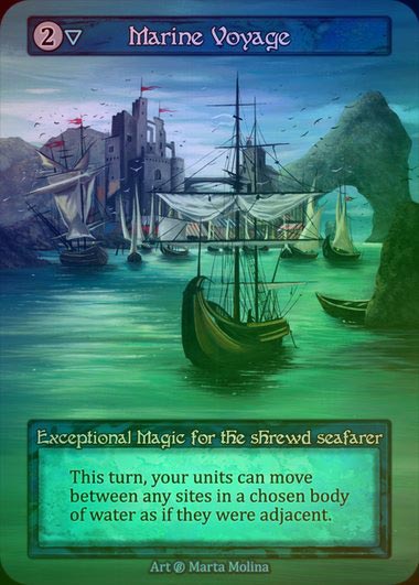【FOIL】[Water] Marine Voyage [beta-Exceptional]